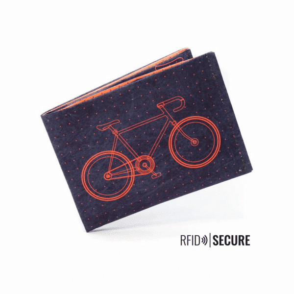Nachhaltige Geschenke - e-typisch -Portemonnaie RFID_Bike-vorne
