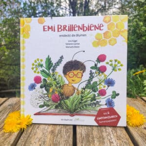 nachhaltiges Kinderbuch - Emi Brillenbiene - e-typisch