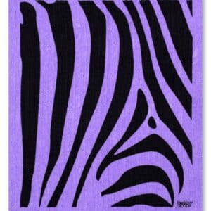 nachhaltiges Schwammtuch - Zebra Purple
