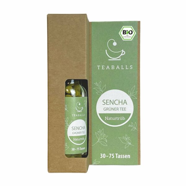 teaballs bio grüner Tee Sencha - e-typisch